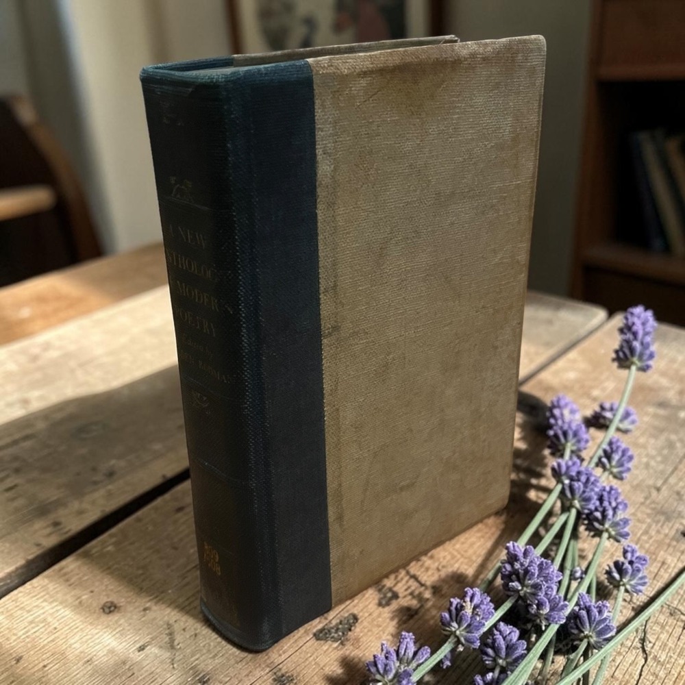 1938 A New Anthology of Modern Poetry Selden‎ Rodman Random House 3rd Printing